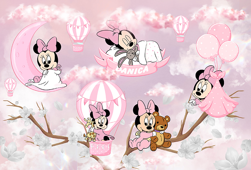 Ceo dezen Foto tapete Minnie Baby